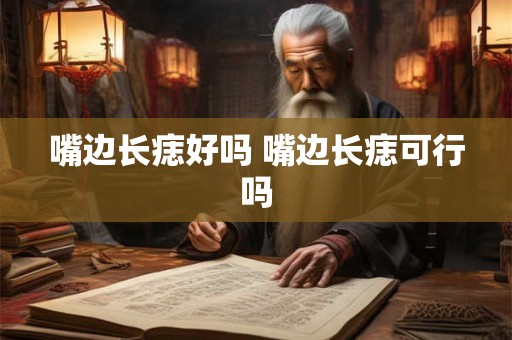 嘴边长痣好吗 嘴边长痣可行吗