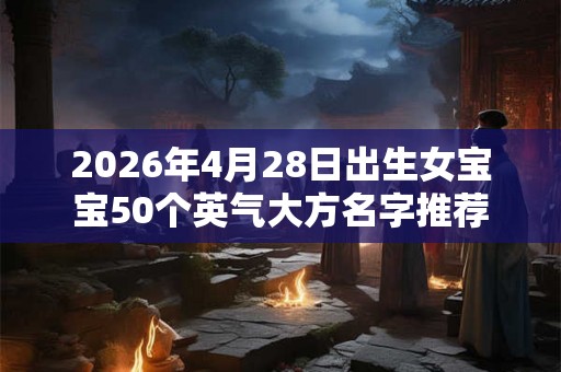 2026年4月28日出生女宝宝50个英气大方名字推荐