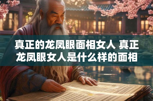 真正的龙凤眼面相女人 真正龙凤眼女人是什么样的面相