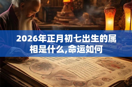 2026年正月初七出生的属相是什么,命运如何 2026年正月初七出生的属相是什么,命运如何