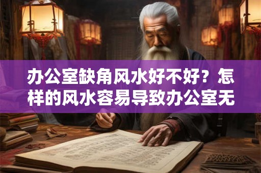 办公室缺角风水好不好？怎样的风水容易导致办公室无财？