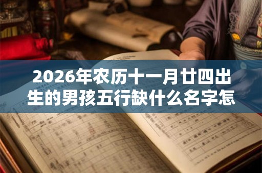 2026年农历十一月廿四出生的男孩五行缺什么名字怎么取合适