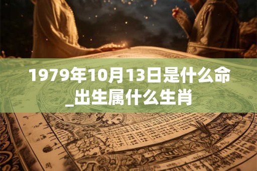 1979年10月13日是什么命_出生属什么生肖 1979年10月13日是什么命_出生属什么生肖