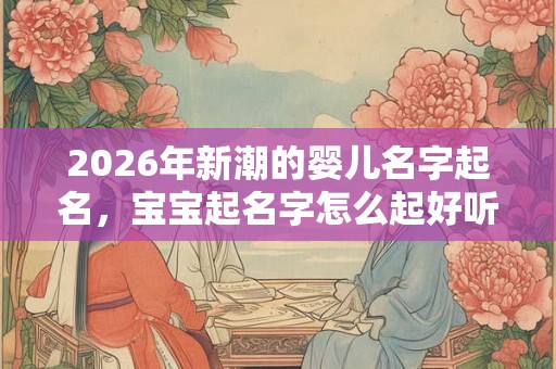 2026年新潮的婴儿名字起名，宝宝起名字怎么起好听？