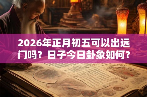 2026年正月初五可以出远门吗?日子今日卦象如何? 2026年正月初五可以出远门吗?日子今日卦象如何?