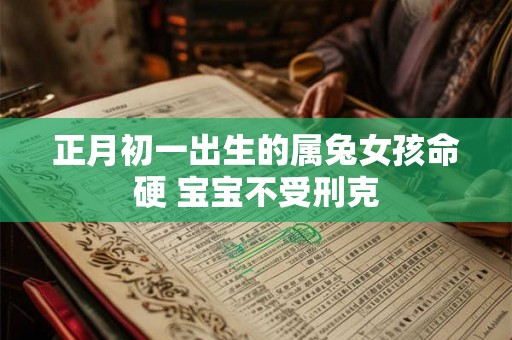正月初一出生的属兔女孩命硬 宝宝不受刑克