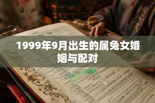 1999年9月出生的属兔女婚姻与配对
