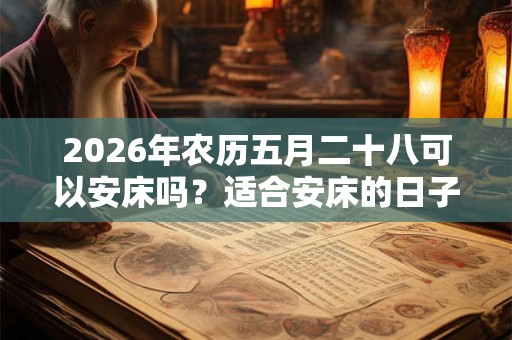 2026年农历五月二十八可以安床吗?适合安床的日子有哪些? 2026年农历五月二十八可以安床吗?适合安床的日子有哪些?