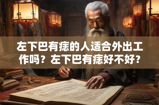 左下巴有痣的人适合外出工作吗？左下巴有痣好不好？
