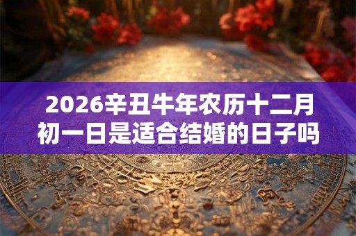 2026辛丑牛年农历十二月初一日是适合结婚的日子吗? 2026辛丑牛年农历十二月初一日是适合结婚的日子吗?