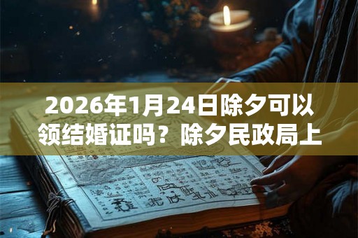 2026年1月24日除夕可以领结婚证吗？除夕民政局上班吗？