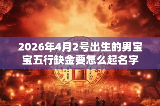 2026年4月2号出生的男宝宝五行缺金要怎么起名字 2026年4月2号出生的男宝宝五行缺金要怎么起名字