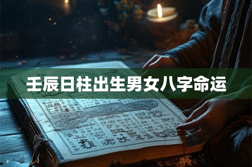壬辰日柱出生男女八字命运
