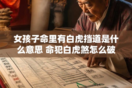 女孩子命里有白虎挡道是什么意思 命犯白虎煞怎么破解