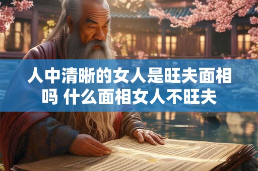 人中清晰的女人是旺夫面相吗 什么面相女人不旺夫