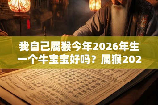 我自己属猴今年2026年生一个牛宝宝好吗？属猴2026年运势？
