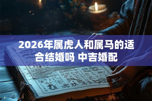 2026年属虎人和属马的适合结婚吗 中吉婚配