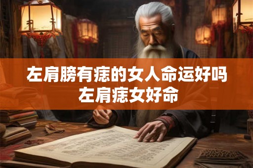左肩膀有痣的女人命运好吗 左肩痣女好命