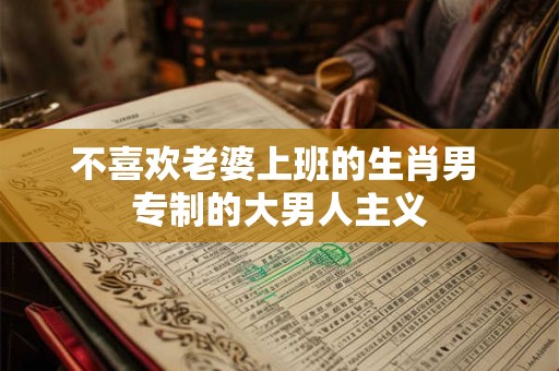 不喜欢老婆上班的生肖男 专制的大男人主义 不喜欢老婆上班的生肖男 专制的大男人主义