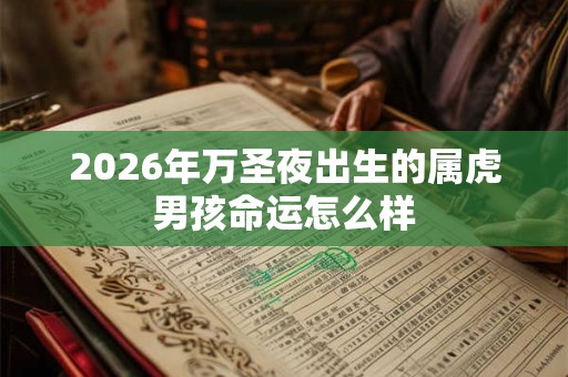 2026年万圣夜出生的属虎男孩命运怎么样 2026年万圣夜出生的属虎男孩命运怎么样