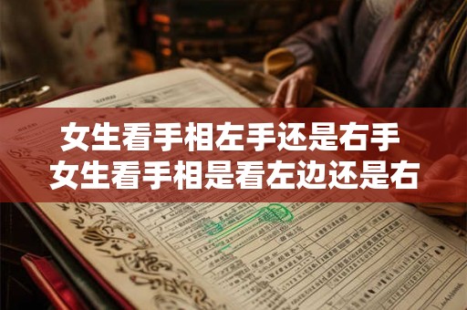 女生看手相左手还是右手 女生看手相是看左边还是右边