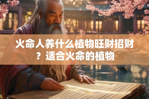 火命人养什么植物旺财招财？适合火命的植物