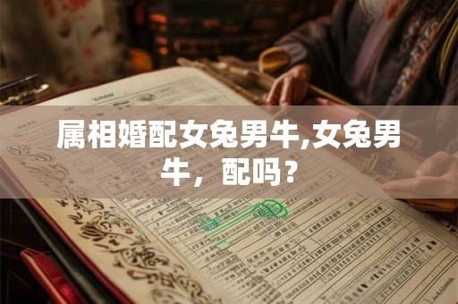 属相婚配女兔男牛,女兔男牛，配吗？