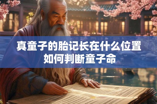 真童子的胎记长在什么位置 如何判断童子命