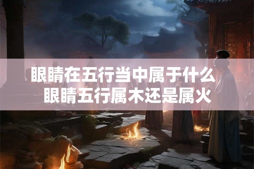 眼睛在五行当中属于什么  眼睛五行属木还是属火