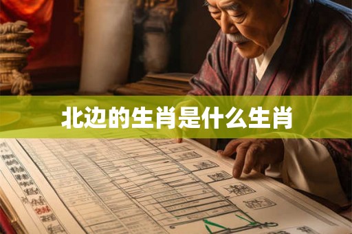 北边的生肖是什么生肖