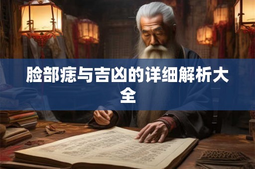 脸部痣与吉凶的详细解析大全