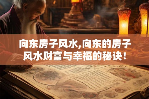 向东房子风水,向东的房子风水财富与幸福的秘诀! 向东房子风水,向东的房子风水财富与幸福的秘诀!