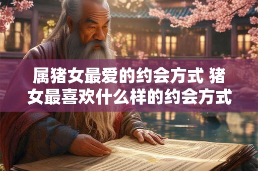 属猪女最爱的约会方式 猪女最喜欢什么样的约会方式