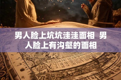 男人脸上坑坑洼洼面相  男人脸上有沟壑的面相