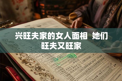 兴旺夫家的女人面相  她们旺夫又旺家