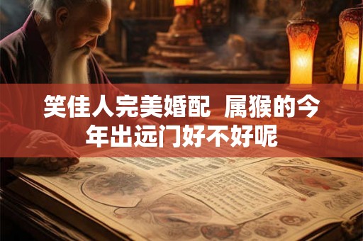 笑佳人完美婚配  属猴的今年出远门好不好呢