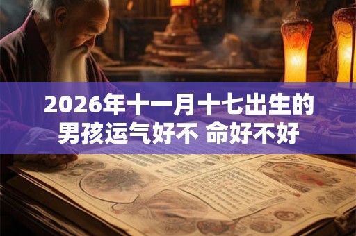 2026年十一月十七出生的男孩运气好不 命好不好 2026年十一月十七出生的男孩运气好不 命好不好
