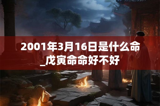 2001年3月16日是什么命_戊寅命命好不好 2001年3月16日是什么命_戊寅命命好不好