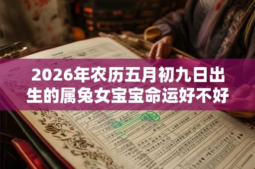 2026年农历五月初九日出生的属兔女宝宝命运好不好 2026年农历五月初九日出生的属兔女宝宝命运好不好