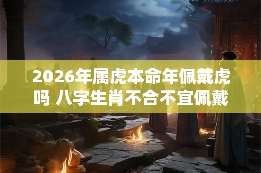 2026年属虎本命年佩戴虎吗 八字生肖不合不宜佩戴