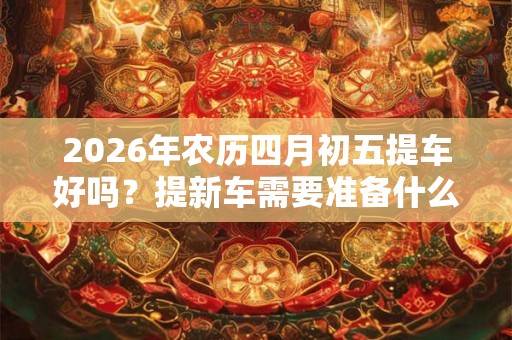 2026年农历四月初五提车好吗？提新车需要准备什么材料？