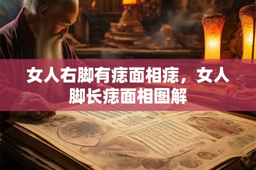 女人右脚有痣面相痣，女人脚长痣面相图解