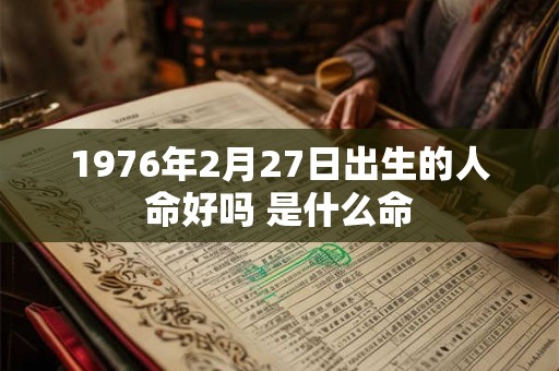 1976年2月27日出生的人命好吗 是什么命
