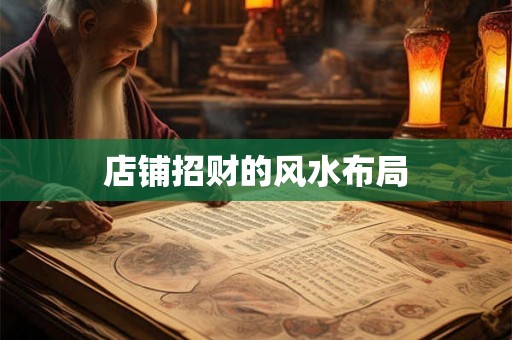 店铺招财的风水布局