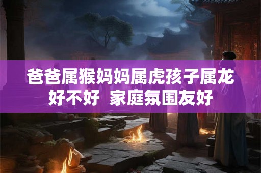 爸爸属猴妈妈属虎孩子属龙好不好  家庭氛围友好