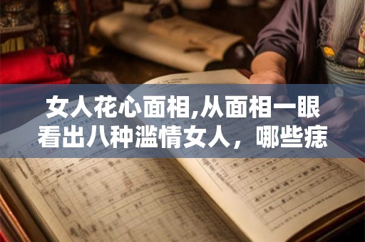 女人花心面相,从面相一眼看出八种滥情女人，哪些痣不能点