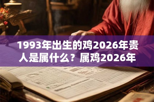 1993年出生的鸡2026年贵人是属什么?属鸡2026年运势如何? 1993年出生的鸡2026年贵人是属什么?属鸡2026年运势如何?