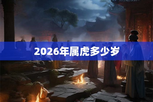 2026年属虎多少岁