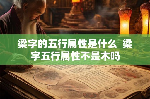 梁字的五行属性是什么  梁字五行属性不是木吗
