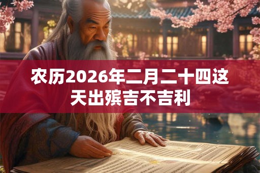 农历2026年二月二十四这天出殡吉不吉利